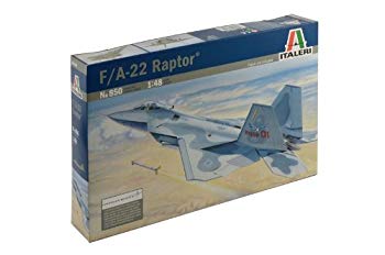 [Used] (Unused/Unopened) Tamiya Italeri 850 1/48 F-22 Raptor Plastic Model