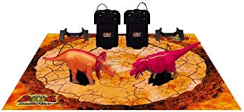[Used] (Unused / Unopened) Ancient King Dinosaur King D Kids Adventure Dinosaur Route Battle Remote Control Trikeratops vs Tyrannosaurus
