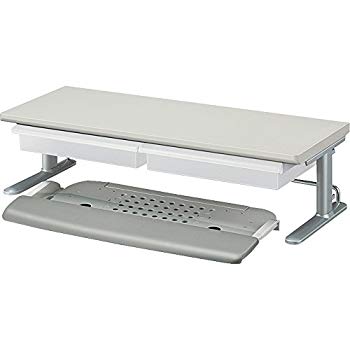 [Used] (Unused / Unopened) Kokuyo Keyboard Slider W600 Shelf 1-step Tray gray EAS-DSC6079M