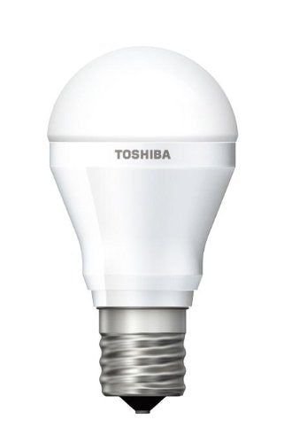 [New] Toshiba e-Core (e-core) LED light bulb mini crypton type 4.3W (support compatible / fintress structure, E17 base / small bulb 25W equivalent / 320 lumens, lunch white) LDA