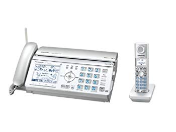 [Used] Panasonic Otakusu Digital Cordless Fax Silver with 1 Silver KX-PW621DL-S