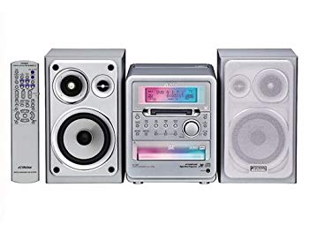 [Used] (Unused/Unopened) JVC UX-QD7-S microcomponent DVD/MD system silver