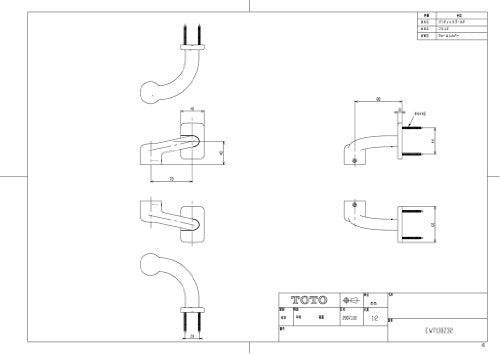 [New] TOTO Offset Bracket φ32 Antic Gold EWT13BZ32