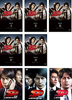 [Used] (Unused / Unopened) SP Espee Police Department Security Division The Security Division 4 Volume 5 Volumes of TV version, the day before the revolution, a theatrical leaflet, a revolution [Rental Fall] Set of 8 volumes [Market Place DVD Set