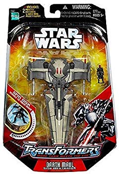 【中古】(未使用･未開封品)　STAR WARS トランスフォーマー ダース・モール/シス・インフィルトレイター