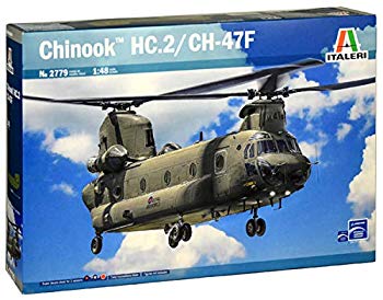 [Used] Tamiya Italeri 1/48 Helicopter Series No.2779 Chinook HC.2 CH-47F Plastic Model 38779