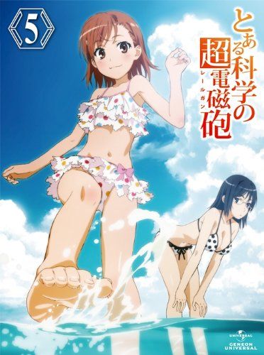 [New] A Certain Scientific Railgun Volume 5 <Regular Edition> [DVD]