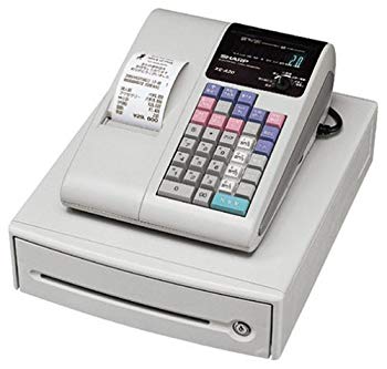 【中古】(未使用･未開封品)　シャープ 電子レジスタ グレー XE-A20-H