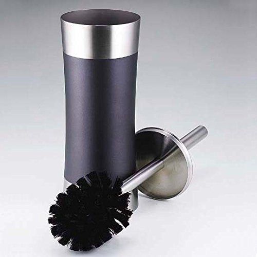 [New] Sato Metal Kogyo SALUS Spool Black Toilet Blush & Holder