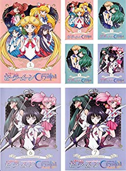 [Used] Beautiful Girl Sailor Moon Crystal Crystal Season III [Rental drop] Set of 7 volumes [Marketplace DVD set product]