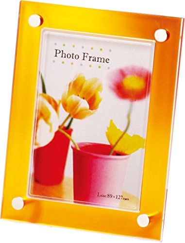 [New] Nakabayashi Color Photo Frame L Orange for L-size Orange-TP-203-L-O