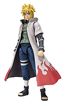 [Used] S.H.FIGUARTS NARUTO-Naruto-Gale Wind Wind Minato Approximately 14.5cm Figure