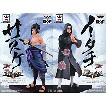 [Used] (Unused / Unopened) NARTUO-Naruto-Gale Den DXF Figure-SHINOBIRELATIONS-2 Sasuke / Itachi 2