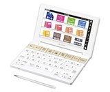 [Used] (Unused / Unopened) Sharp Color Electronic Dictionary BRAIN High School Student Model PW-HC6 White