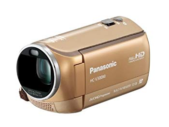 【中古】(未使用･未開封品)　パナソニック デジタルハイビジョンビデオカメラ V300 内蔵メモリー32GB ゴールドベージュ HC-V300M-C