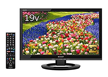[Used] (Unused / Unopened) Sharp 19V LCD TV AQUOS LC-19K40-B Hi-Vision external HDD compatible (back program recording) Black 2016 model