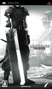 [Used] Crisis Core-Final Fantasy VII- (FFVII 10th Anniversary Limited) (New PSP body "PSP-2000ZS" & "Buster Sword Strap" included