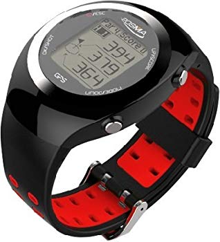 [Used] (Unused / Unopened) POSMA GT2 Golf Trainer Activity Tracking GPS With Golf Watch, Distant Golf Course Compatible Red Course