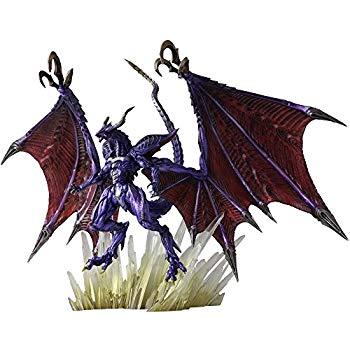 [Used] Final Fantasy Creatures Bling Arts Bahamut PVC Painted Movable Figure