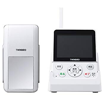 [Used] Twinbird Wireless Door Scope Monitor Donata (Donata) White VC-J560W