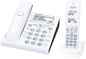 【中古】(未使用･未開封品)　パナソニック RU・RU・RU デジタルコードレス電話機 親機のみ スマホ連動 Wi-Fi搭載 VE-GDW54D-W