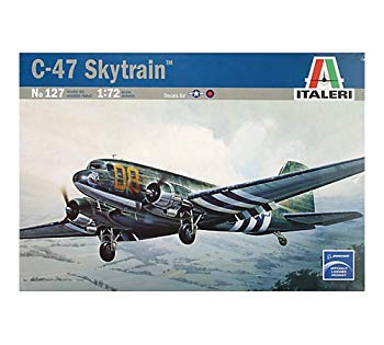 [Used] (Unused/Unopened) Tamiya Italeri 1/72 Airplane Series No.127 Douglas C-47 Skytrain 39127 Plastic model