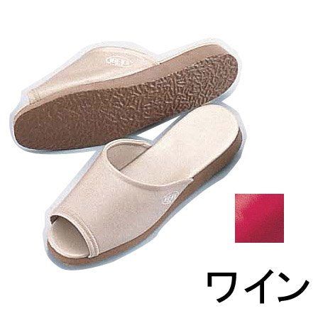 [New] Sanwa antibacterial Aki DX Slippers M wine SSK-5242