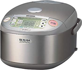 [Used] (Unused / Unopened) ZOJIRUSHI Vacuum Inner Kaga Pressure IH Rice Cooking Jar Extra Cooking NP-HS10-XL Stainless Steel Gray