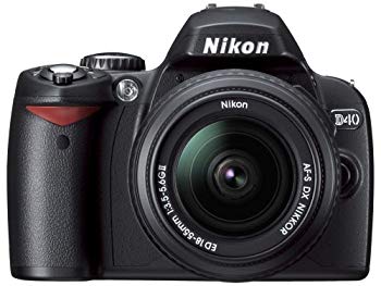 [Used] (Unused / Unopened) Nikon Digital SLR camera D40 Lens Kit Black D40BLK