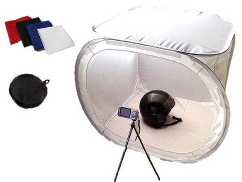 [New] Shooting booth photo studio 80cm x 80cm x 80cm 4 -color background shooting studio kit shooting box