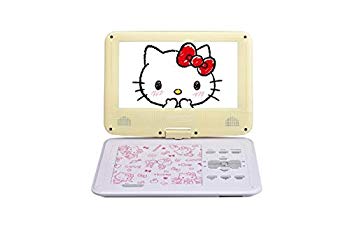 [Used] AVOX 9 type portable DVD player Hello Kitty model (yellow) Hello Kitty model ADP-9030MKTY-Y (AVOX)