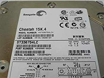 [Used] (Unused / Unopened) SEAGATE 3.5 inch built -in HDD 36.7GB Ultra320 15000RPM 8MB 80pin ST336754LC