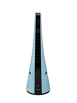 [Used] (Unused / Unopened) Sharp Plasma Cluster Slim Aeon Fan Blue PF-HTC1-A