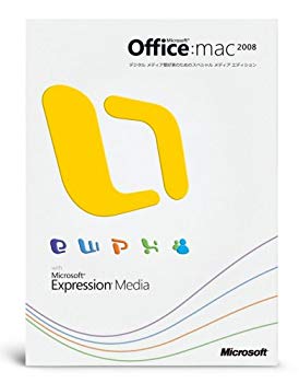 【中古】【旧商品】Office 2008 for Mac Special Media Edition with Expression Media