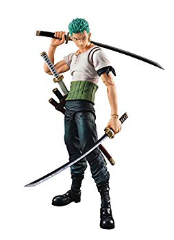 [Used] Variable Action Heroes ONE PIECE Roronoa Zoro Past Blue (with first benefit) Approximately 190mm PVC Painted Movable Figure