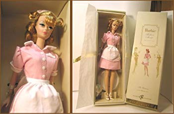 [Used] (Unused / Unopened) Barbie BFMC Waitress J8763 (Gold Label)