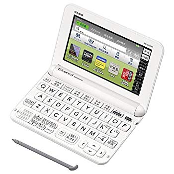 【中古】(未使用･未開封品)　カシオ 電子辞書 エクスワード【高校生・上位モデル】（ホワイト） XD-G4900-WE
