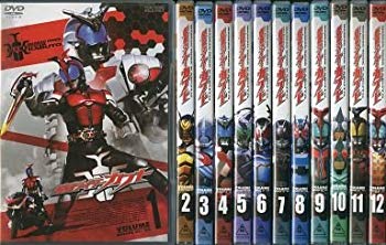 [Used] (Unused / Unopened) Kamen Rider Kabuto [Rental drop] 12 volumes set [Marketplace DVD set product]