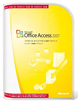 [Used] (Unused/Unopened) [Old product/manufacturer shipment end/support end] Microsoft Office Access 2007 Academic