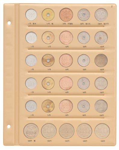 [New] Tage coin album spare for ordinary coins (for 2004 to 20) C-36S5