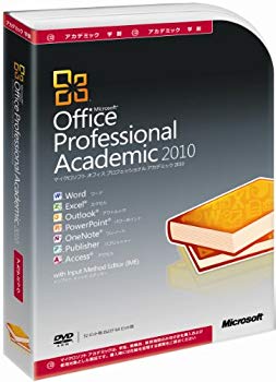 [Used] [Old product] Microsoft Office Professional 2010 Academic [Package]