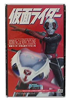 【中古】(未使用･未開封品)　コトブキヤ 1/12 仮面ライダー2号 & 新サイクロン 未塗装・組み立てキット