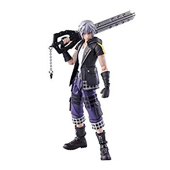 [Used] KINGDOM HEARTS III Buring Arts Riku PVC Painted Movable Figure