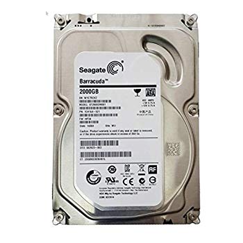 [Used] Seagate Hard Disc Drive ST2000DM001? 2TB 64? MB Cash SATA 6.0? GB/S 3.5? "7200? RPM Built -in Desktop PC CCTV DVR