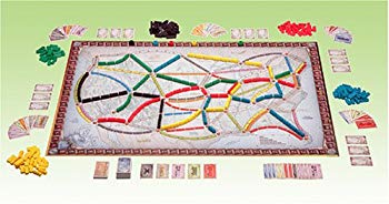 [Used] (Unused / Unopened) Ticket Turide America crossing railway race! (Ticket to Ride) Board Game