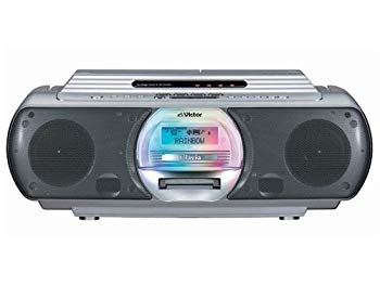 [Used] (Unused / Unopened) JVC RC-G1MD-S CD-MD Portable System Silver
