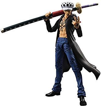 【中古】(未使用･未開封品)　ヴァリアブルアクションヒーローズ ONE PIECE トラファルガー・ロー 約180mm PVC製 塗装済み可動フィギュア