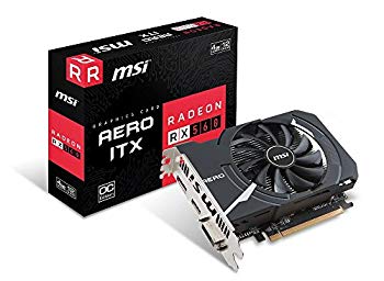 [Used] MSI Radeon RX 560 Aero ITX 4G OC Graphics Board VD6359