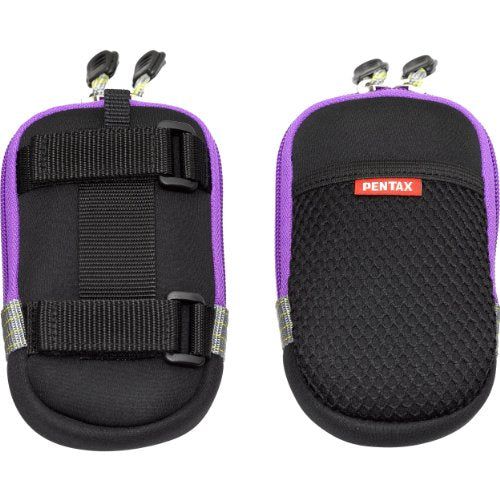 [New] PENTAX Digital Camera Case Black x Violet O-CC135 38859