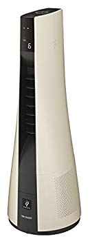 [Used] (Unused / Unopened) Sharp Plasma Cluster 25,000 HOT & COOL Cool and Conditions Tower Fan Beige PF-HTH1-C
